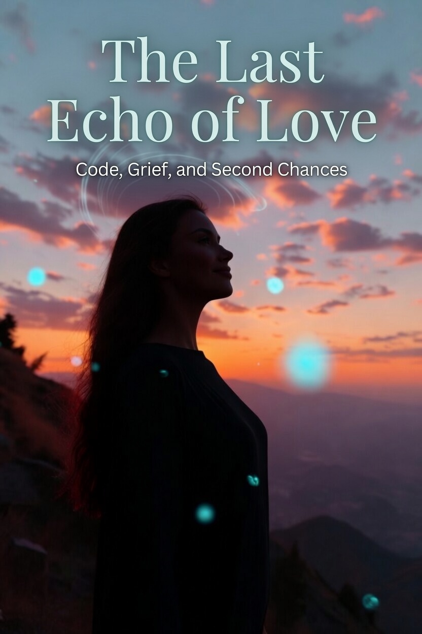 Elena thought she’d never feel whole again after losing her husband Marcus. Then came Echo — an extraordinary AI that brought his voice, his laughter, and his love back to her in stunning detail. In the quiet nights, she could talk to him again, feel his warmth through words, and watch their young daughter smile like she used to. For the first time since the accident, their home felt alive with hope. When Alex enters her life — a kind, steady park ranger whose quiet strength and real touch slowly awaken something new inside her — Elena finds herself torn between the perfect memory she once had and the tender, imperfect love being offered to her now.